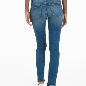 White House Black Market Blue Skinny Jeans
